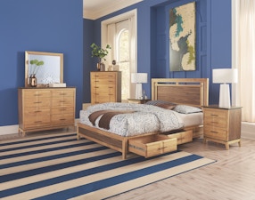 Alder/Walnut Bedroom SetAddisonAddisonWhittier Wood Products