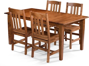 Rectangle Table with 4 Cooper Side Chairs4013648TABLESETArchbold Furniture