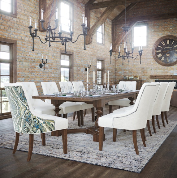 Canadel Maison Solid Birch Table and Chairs Maison Grande Set