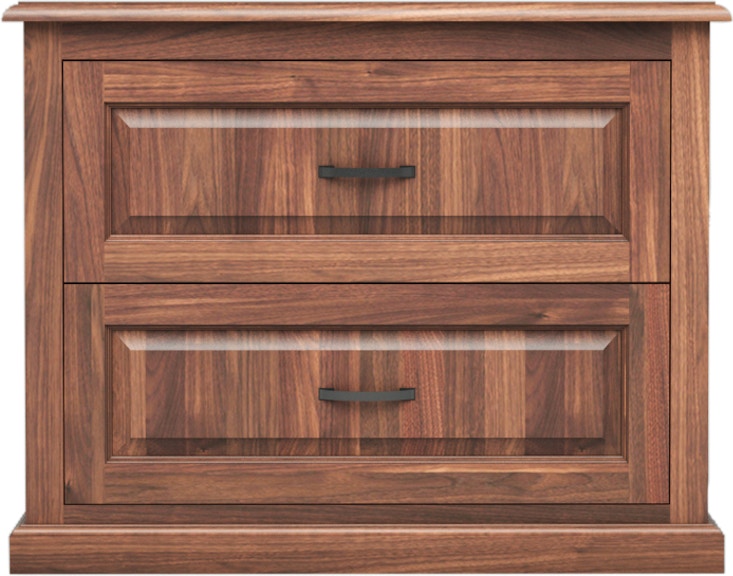 Woodley Brothers Mfg. Coal Creek Home Office Woodley Brothers Coal Creek 36 2 Drawer File CCK-36FILE2