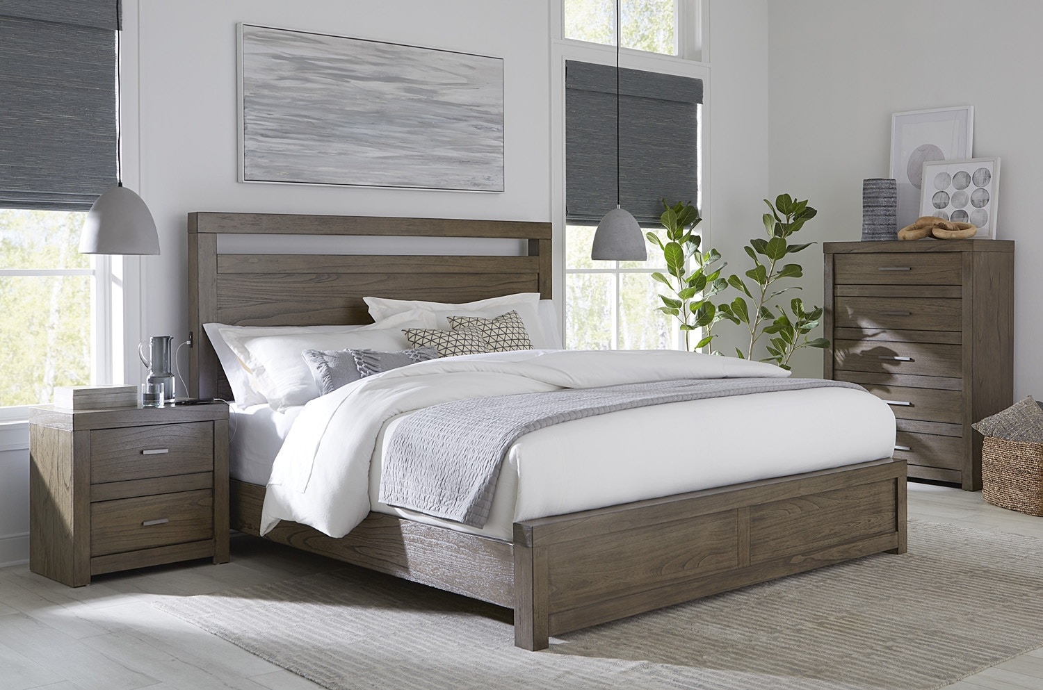 Aspenhome Modern Loft Master Bedroom Set IML-COLLECTION