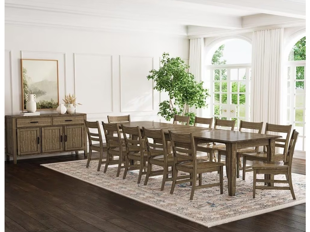 Long Dining Table With Chairs Large Farmhouse Table, Long