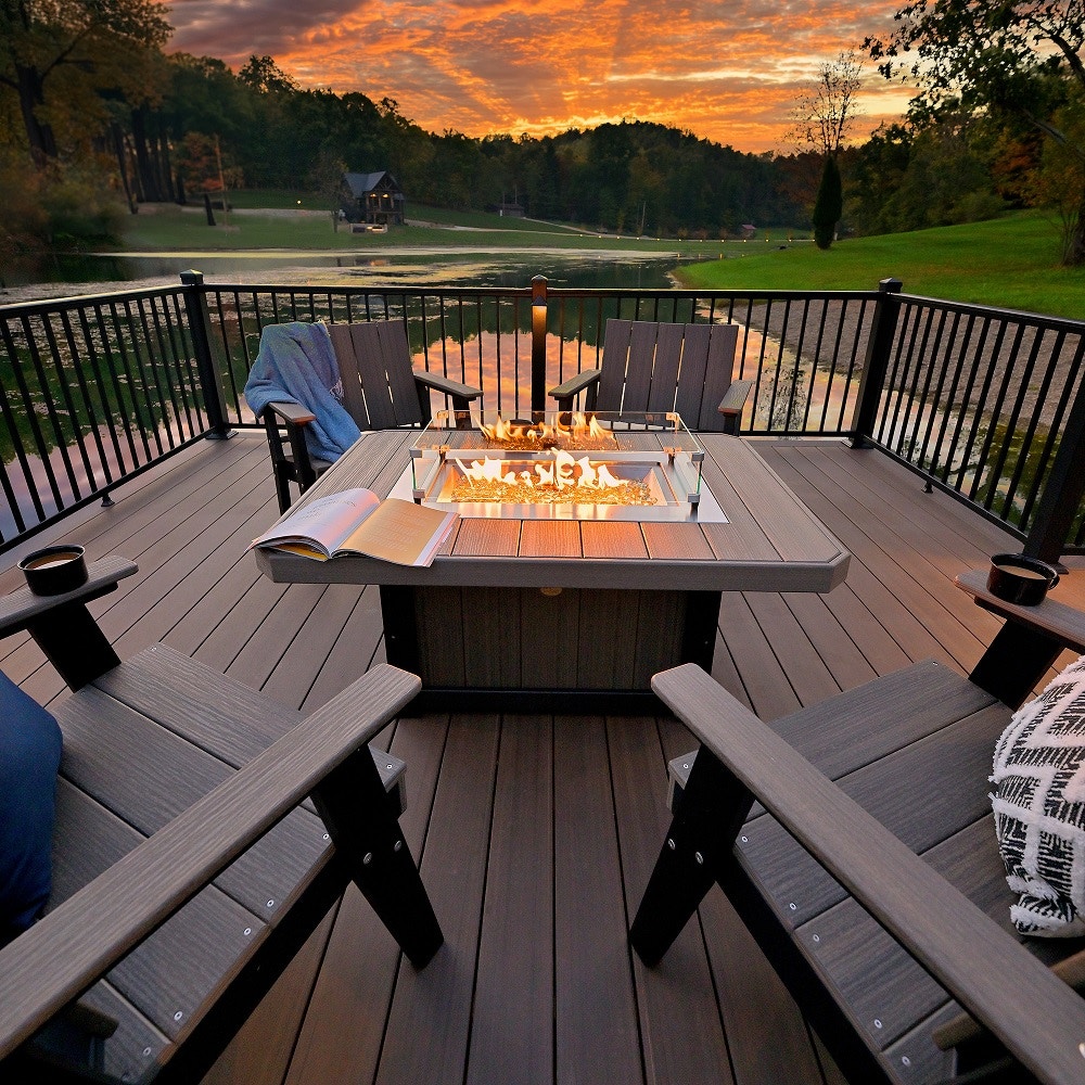 Luxcraft Fine Outdoor Lumin 51" Rectangular Fire Pit LFP51R