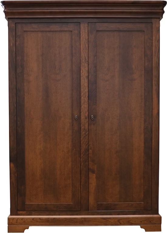 Woodley Brothers Mfg. Louis Philippe Two Door Wardrobe LOU-WRDRB