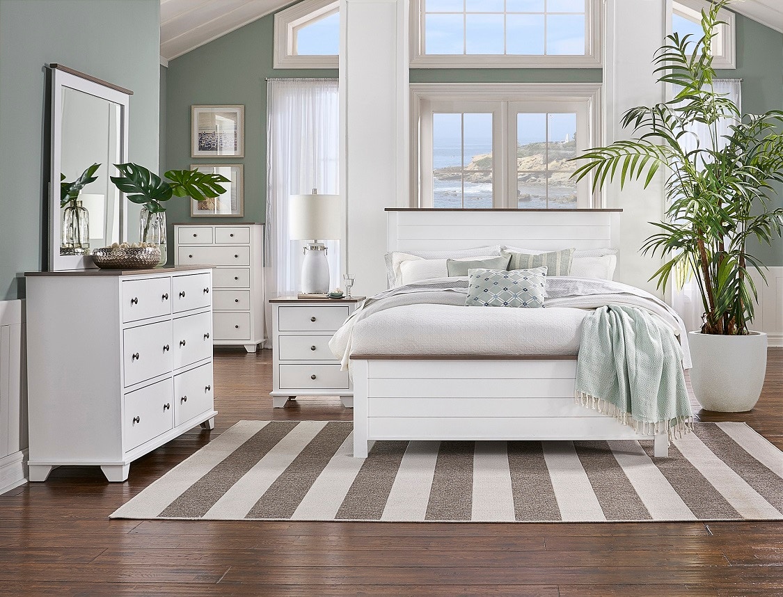 Archbold Furniture Amish Made Farmhouse Bedroom Set PORTLAND