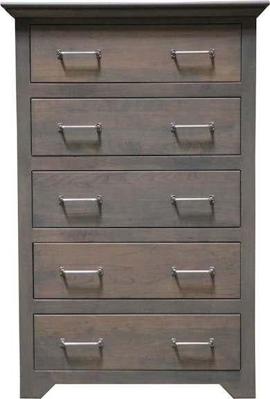 Woodley Brothers Mfg. Saint Vrain Woodley Brothers Saint Vrain 5 Drawer Chest STV-5DRCH