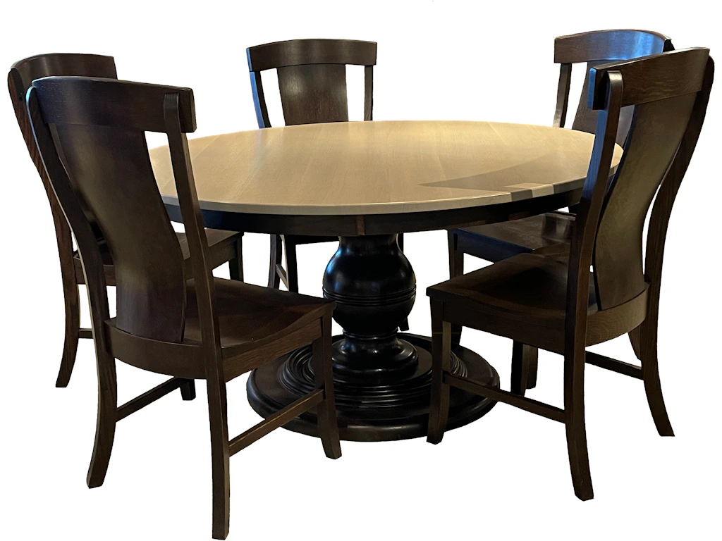 MAVIN MAVIN Customizable Dining Sets RNDTWOTONE Customizable Round Two ...