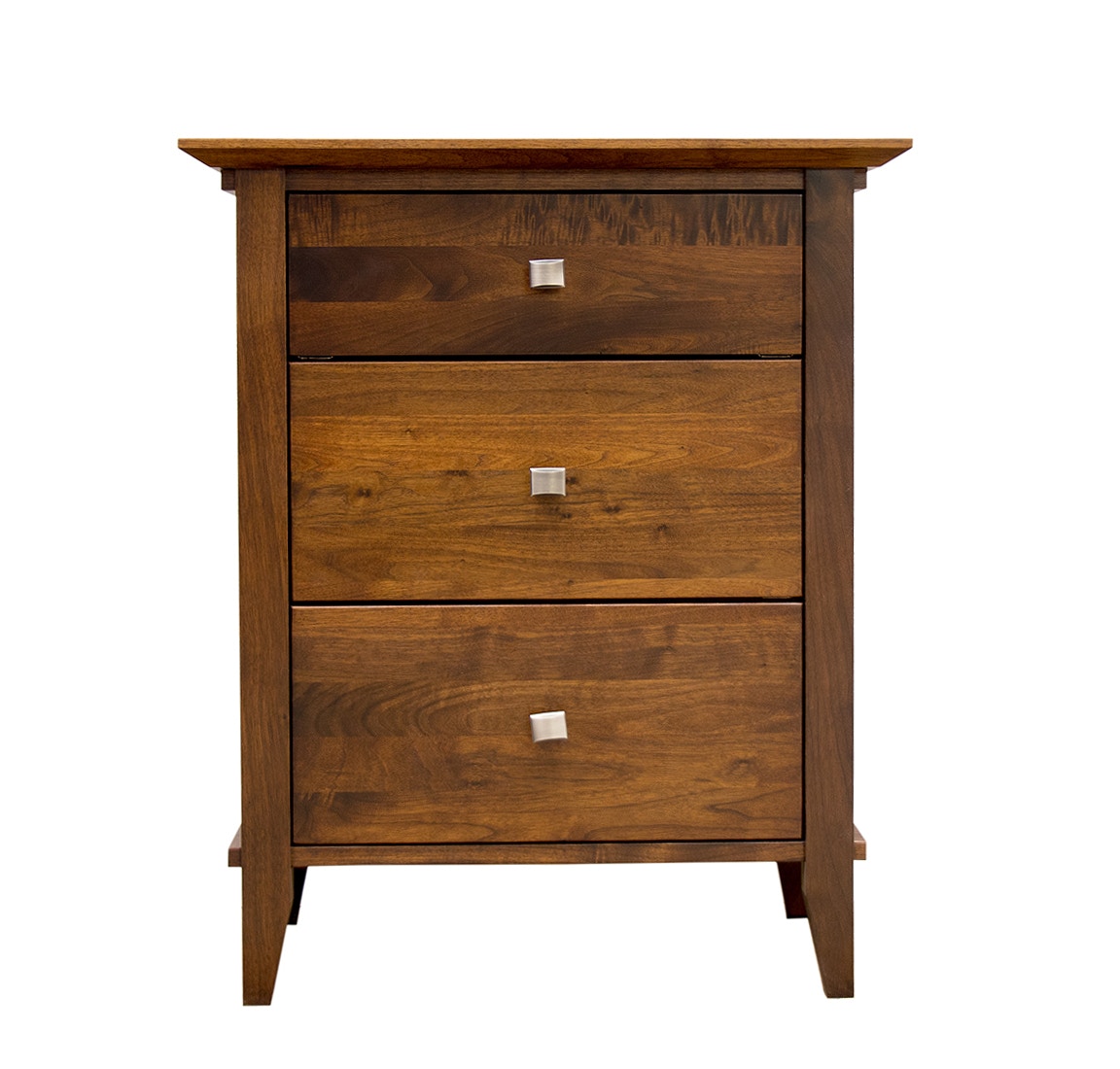 Woodley Brothers Mfg Woodley Brothers Lynn 3 Drawer Nightstand Lyn 3drns