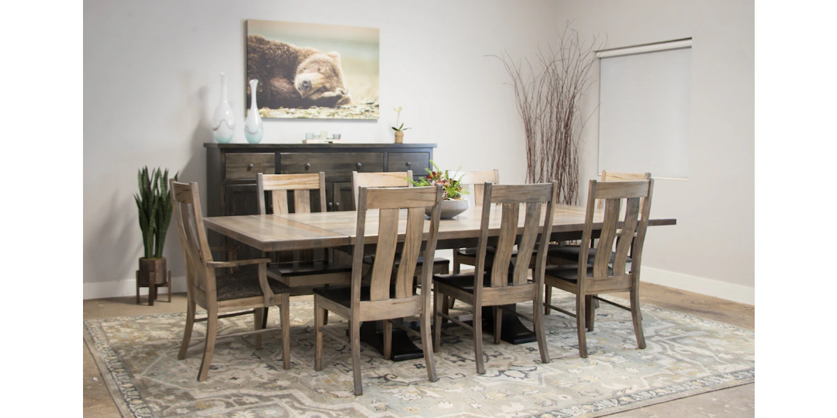 MAVIN MAVIN Customizable Dining Sets Alexander Dining Customizable Wood ...