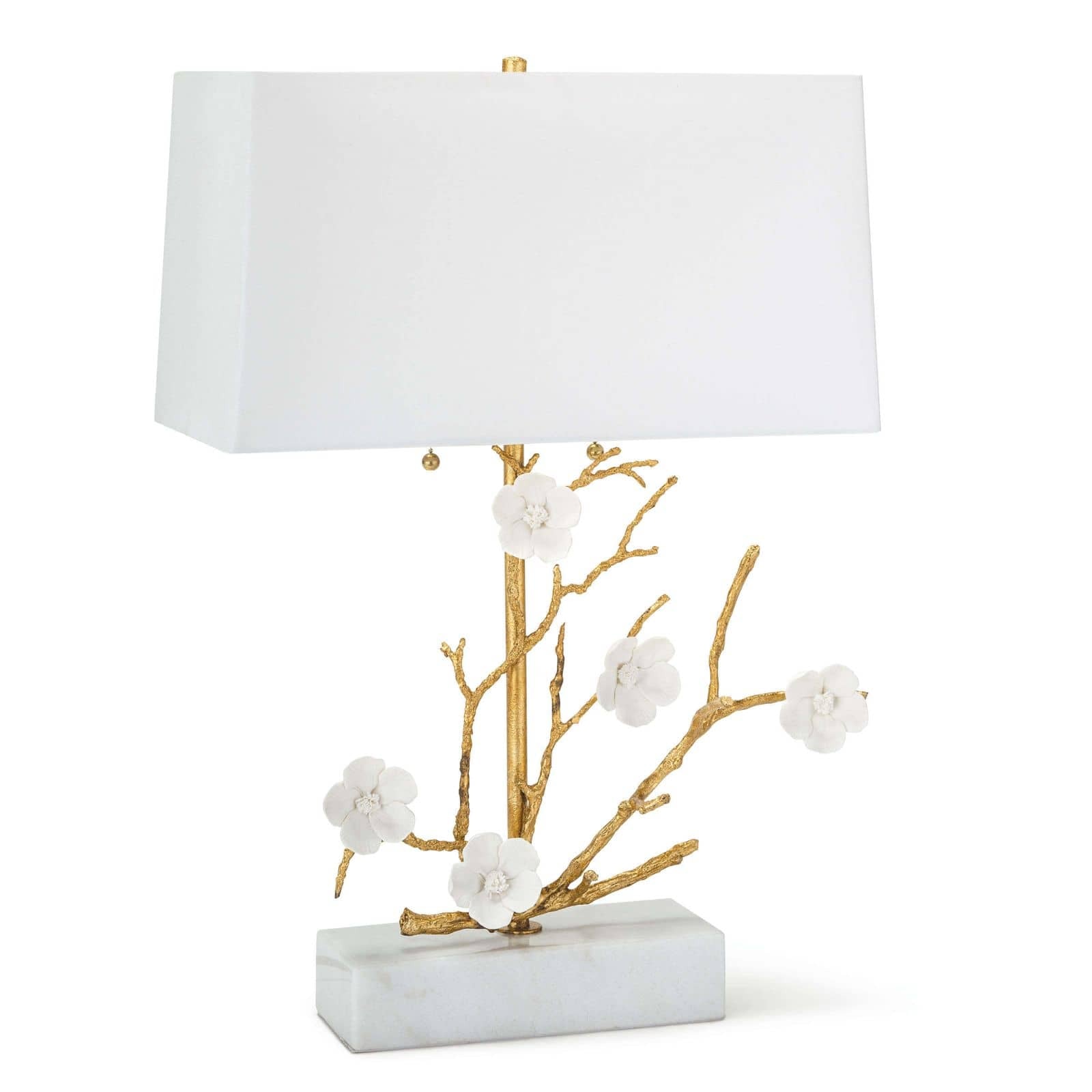  Cherise Horizontal Table Lamp (Gold) 