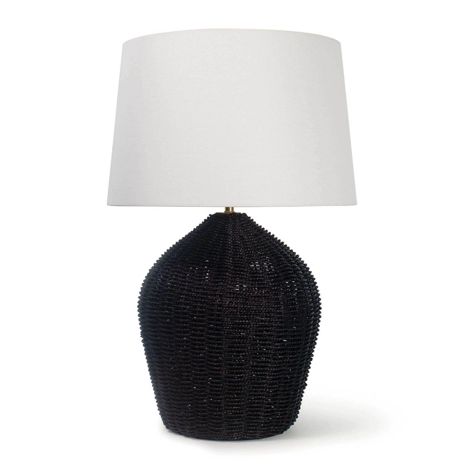  Georgian Table Lamp (Black) 