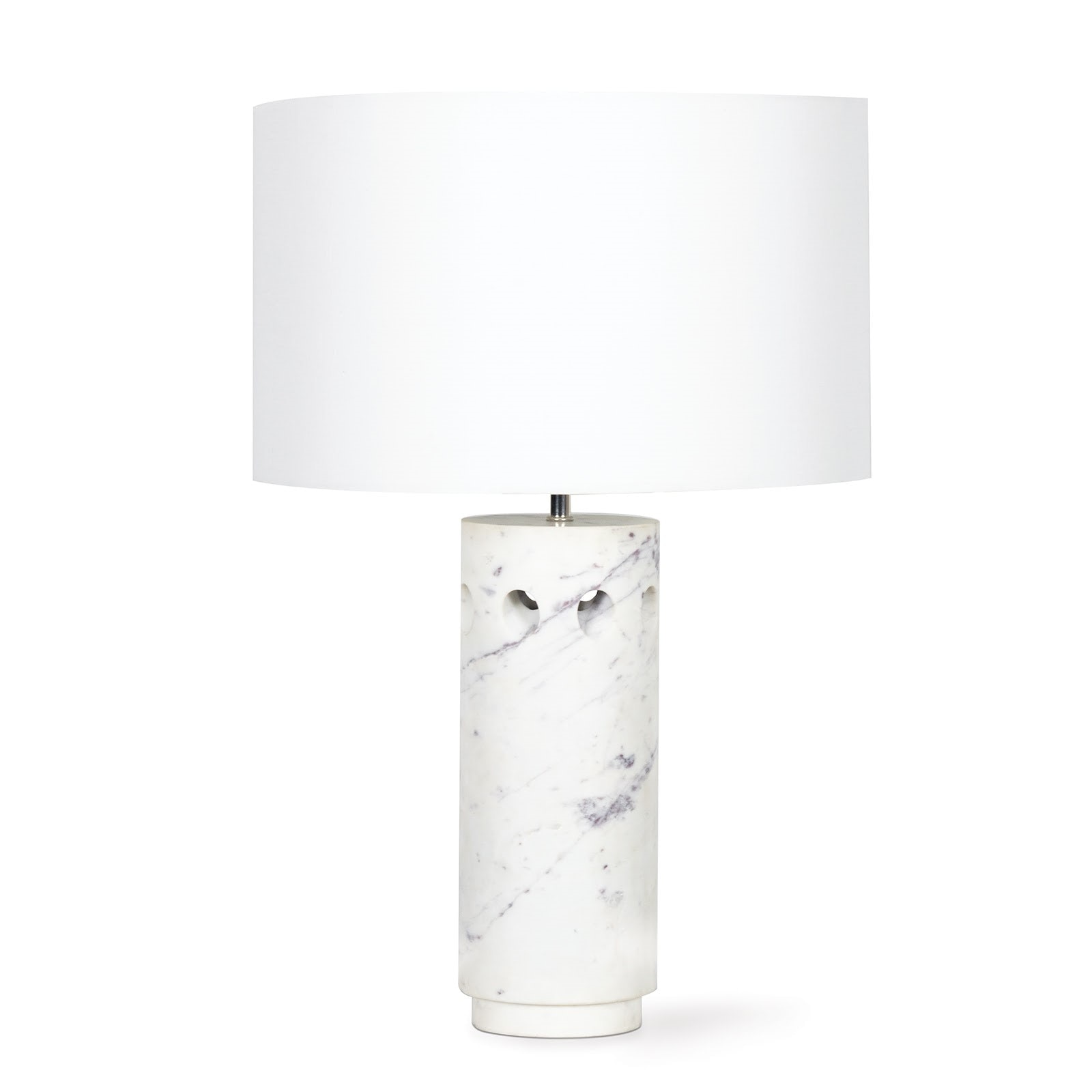  Odin Marble Table Lamp (White) 