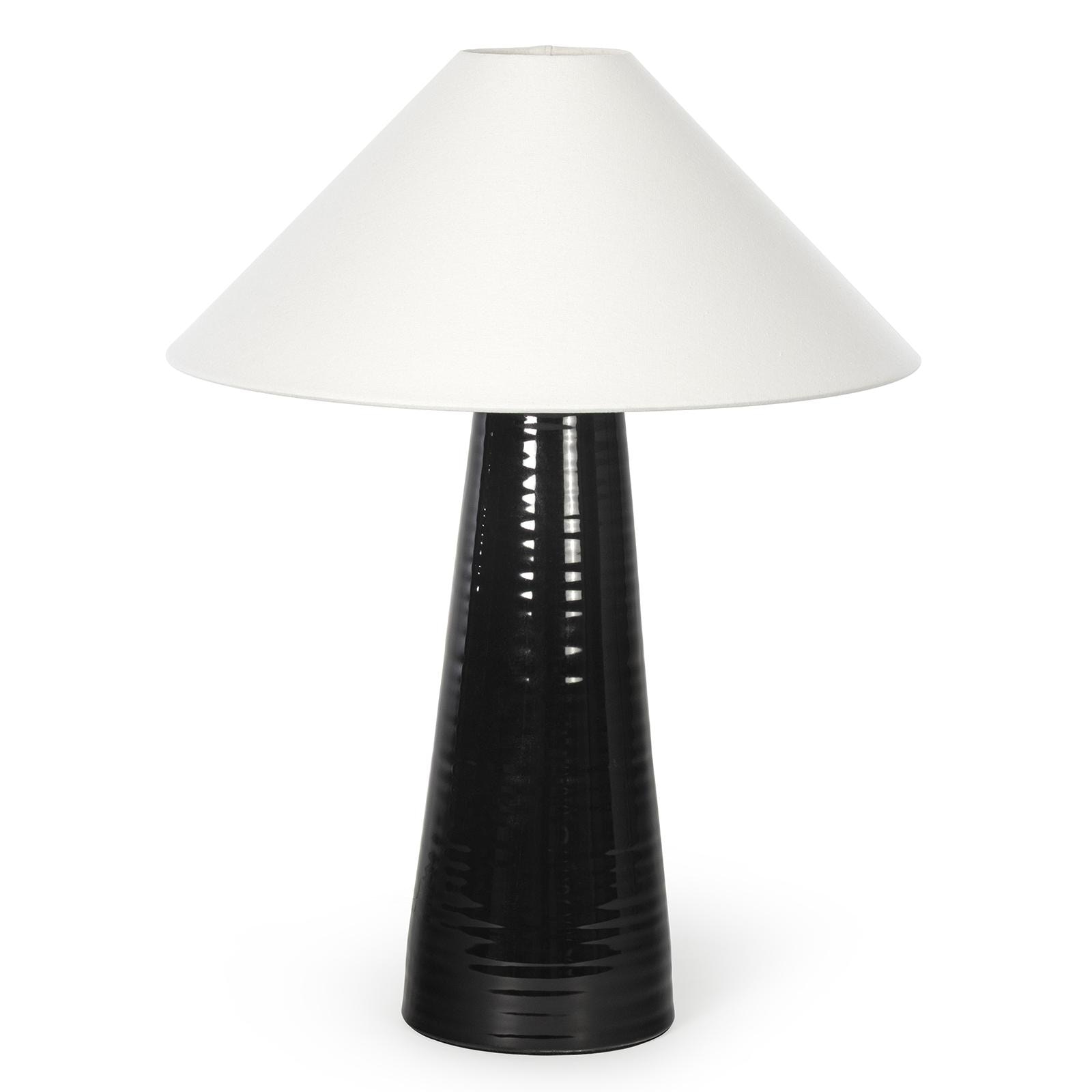  Koda Ceramic Table Lamp (Black) 