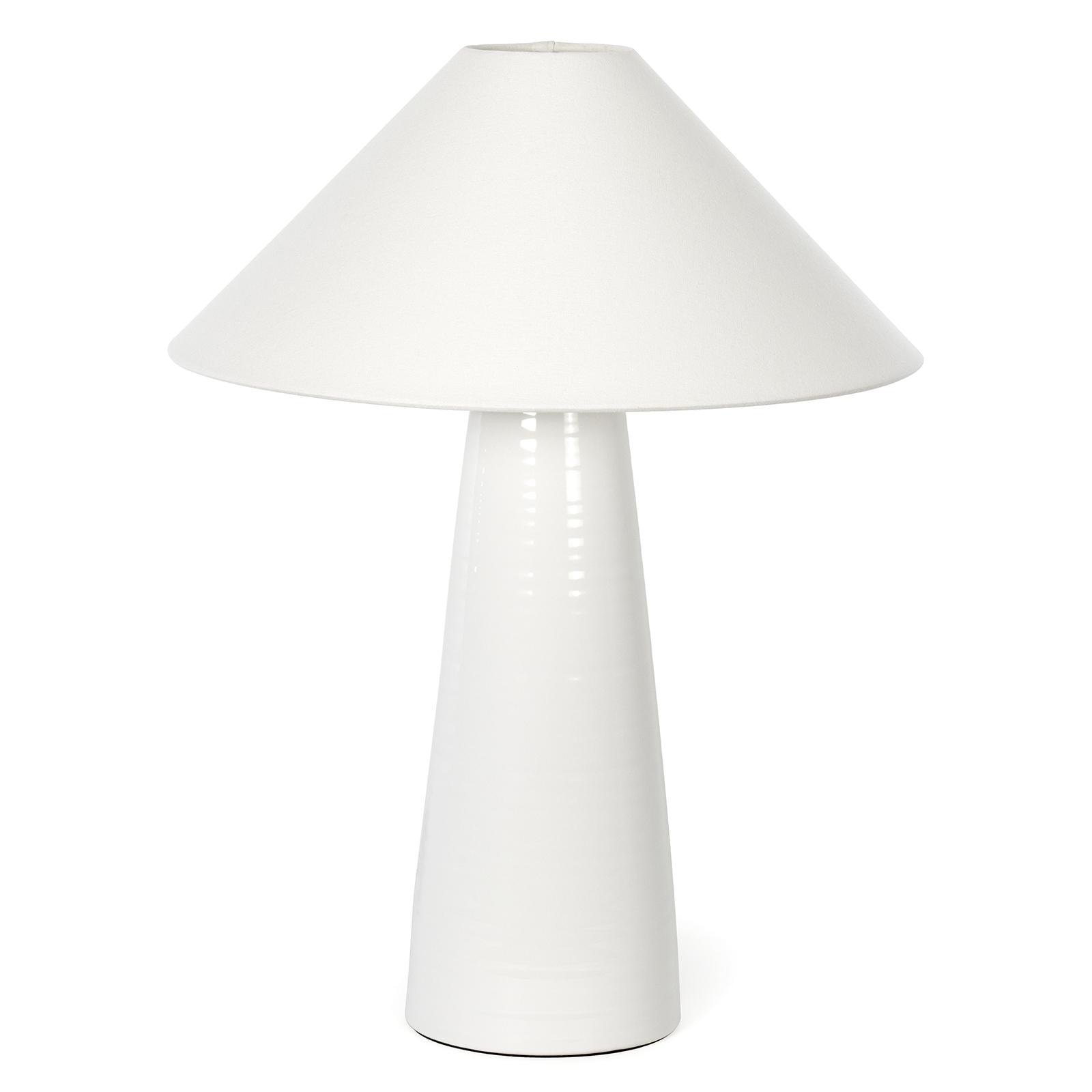  Koda Ceramic Table Lamp (White) 