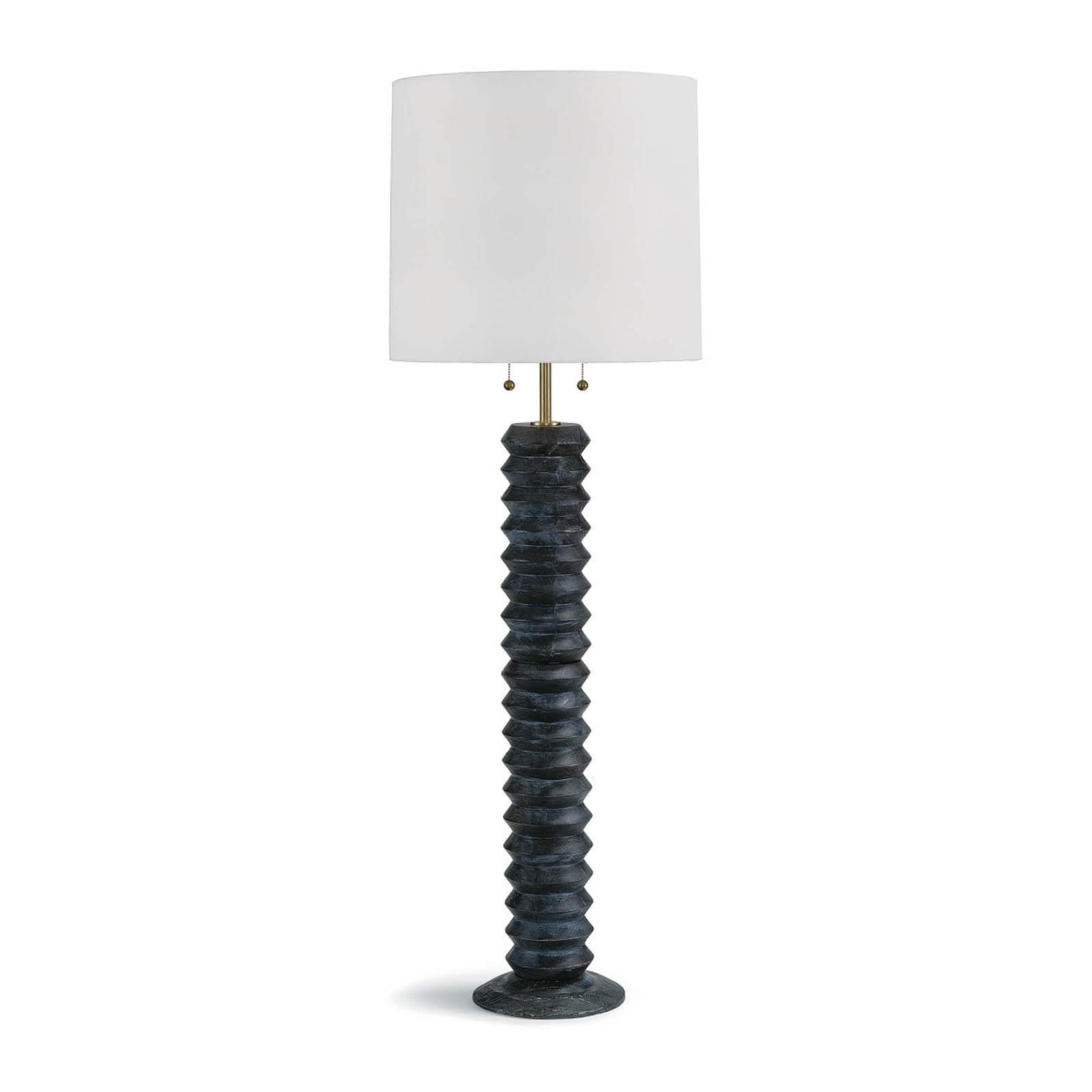  Accordion Floor Lamp (Ebony) 