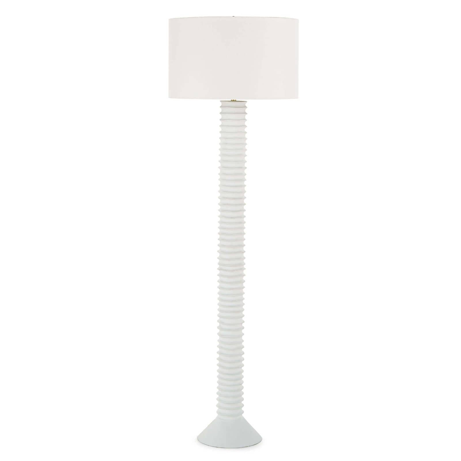  Nabu Metal Floor Lamp (White) 