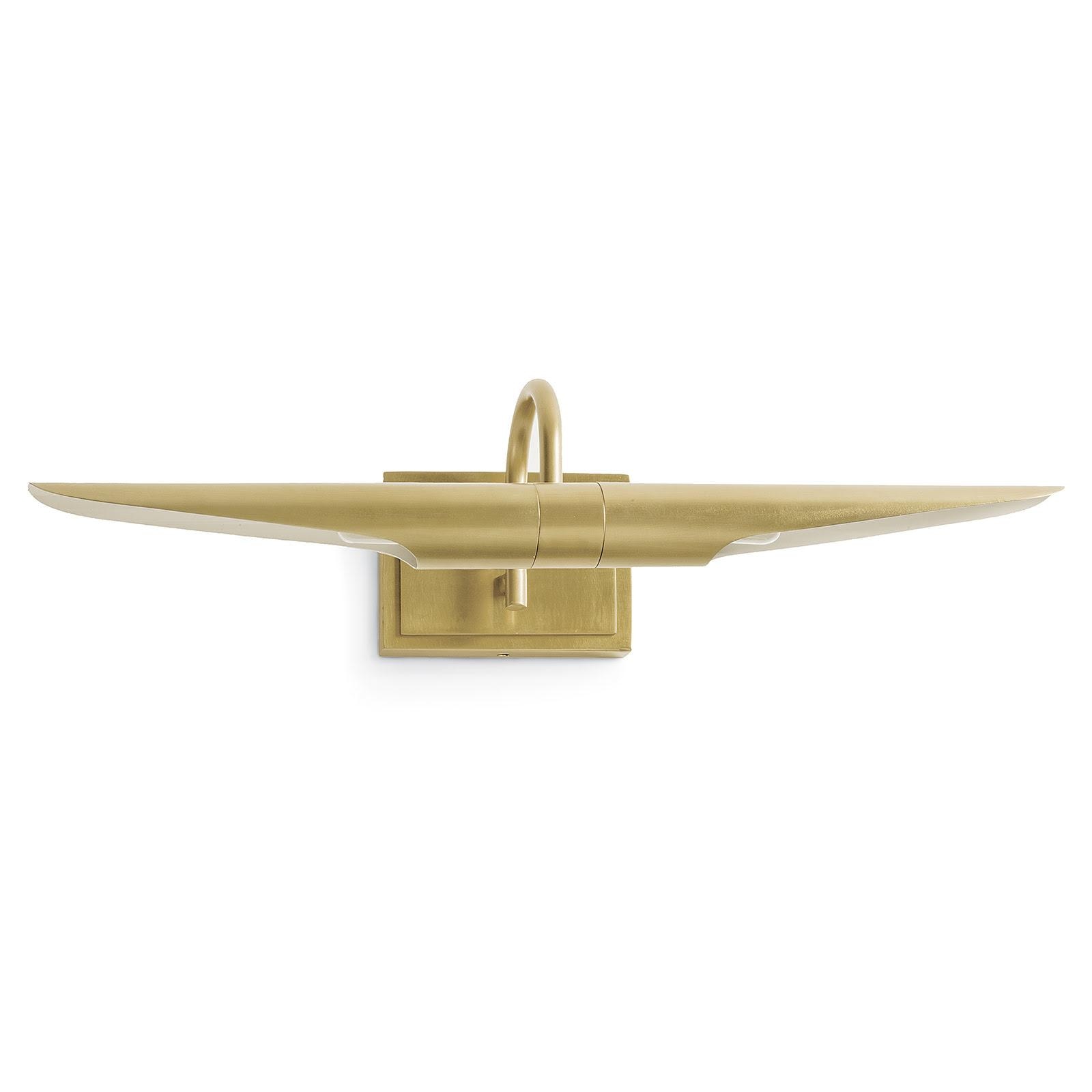 Redford Picture Light Small (Natural Brass) 