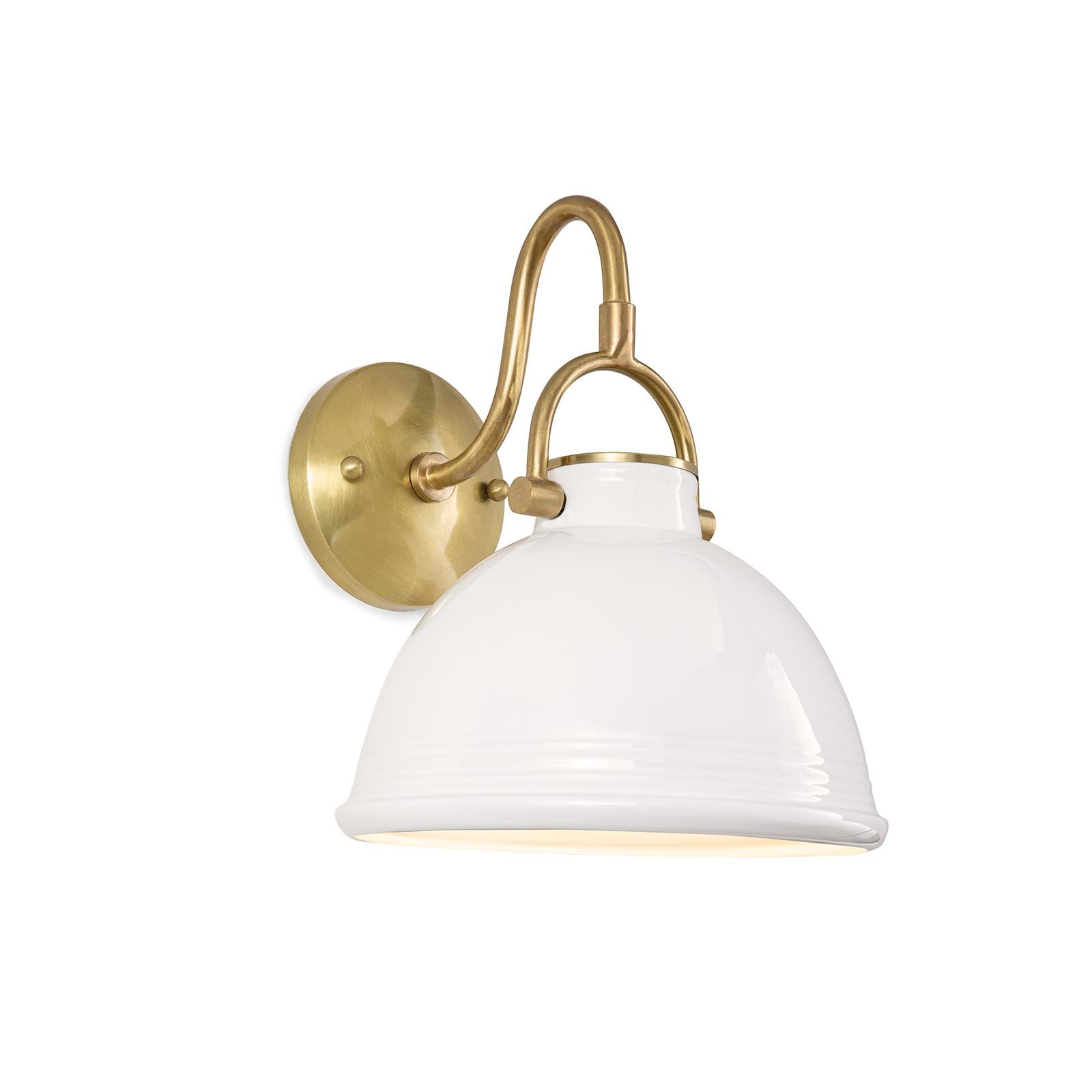  Eloise Ceramic Sconce (White) 