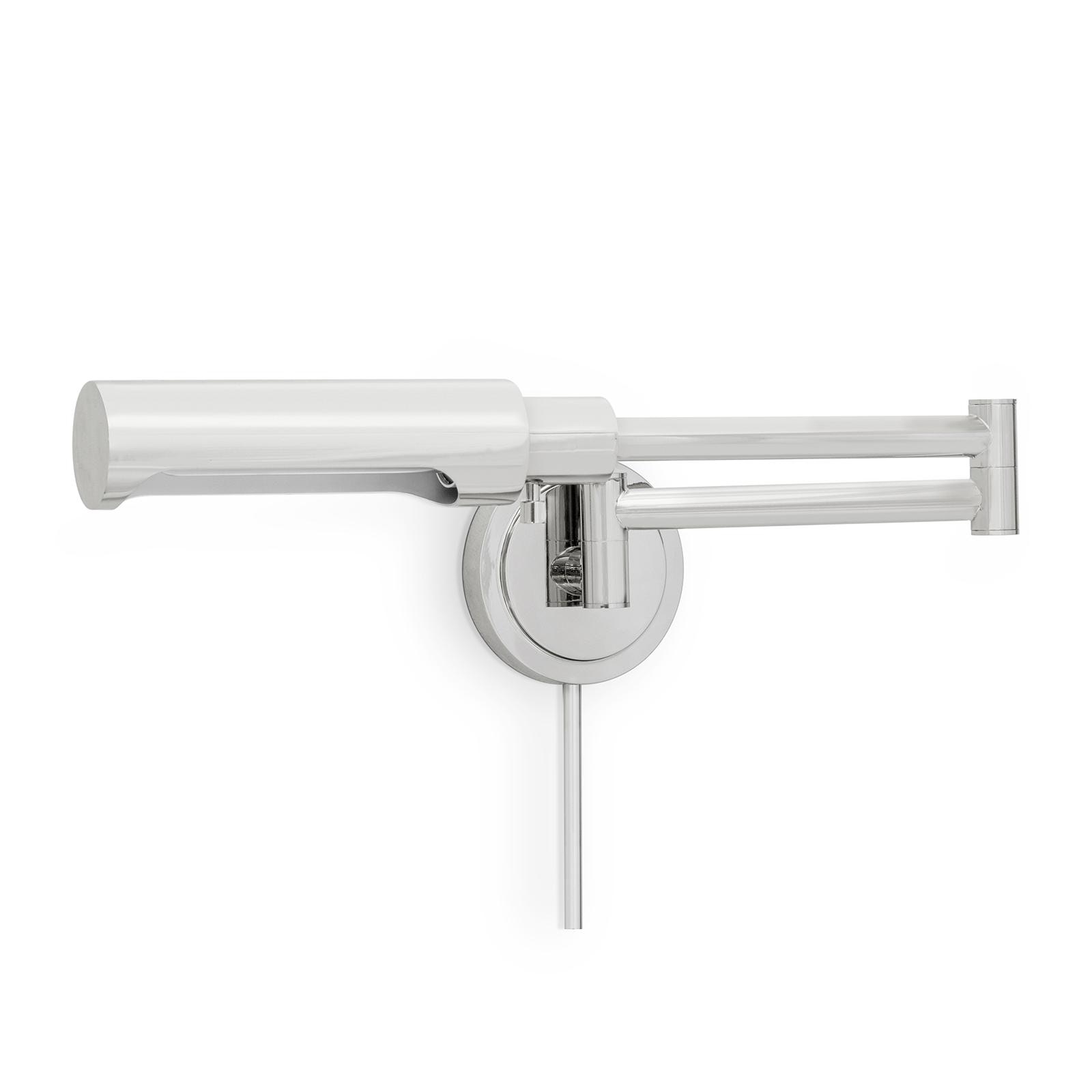  Noble Swing Arm Task Sconce (Polished Nickel) 