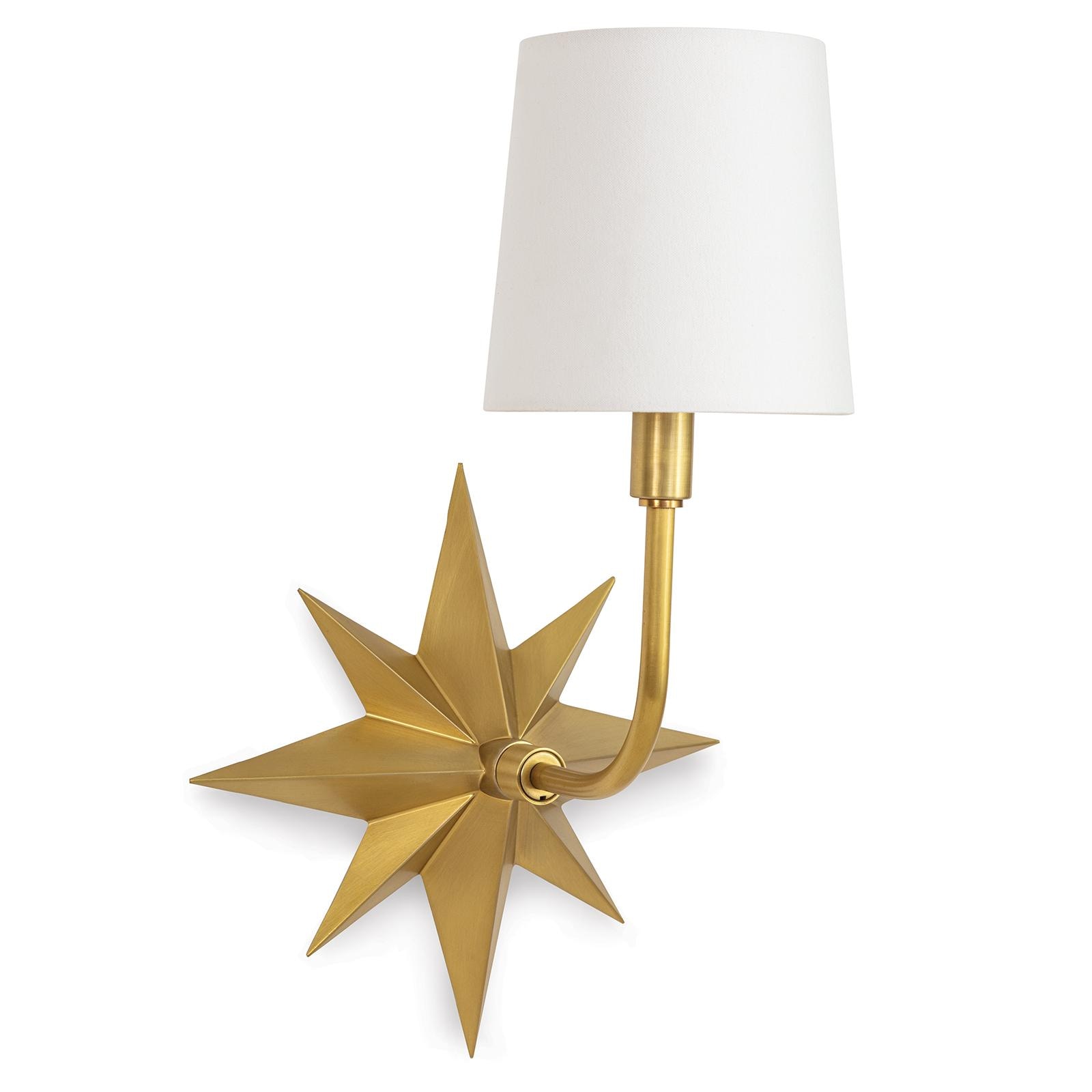  Etoile Sconce (Natural Brass) 