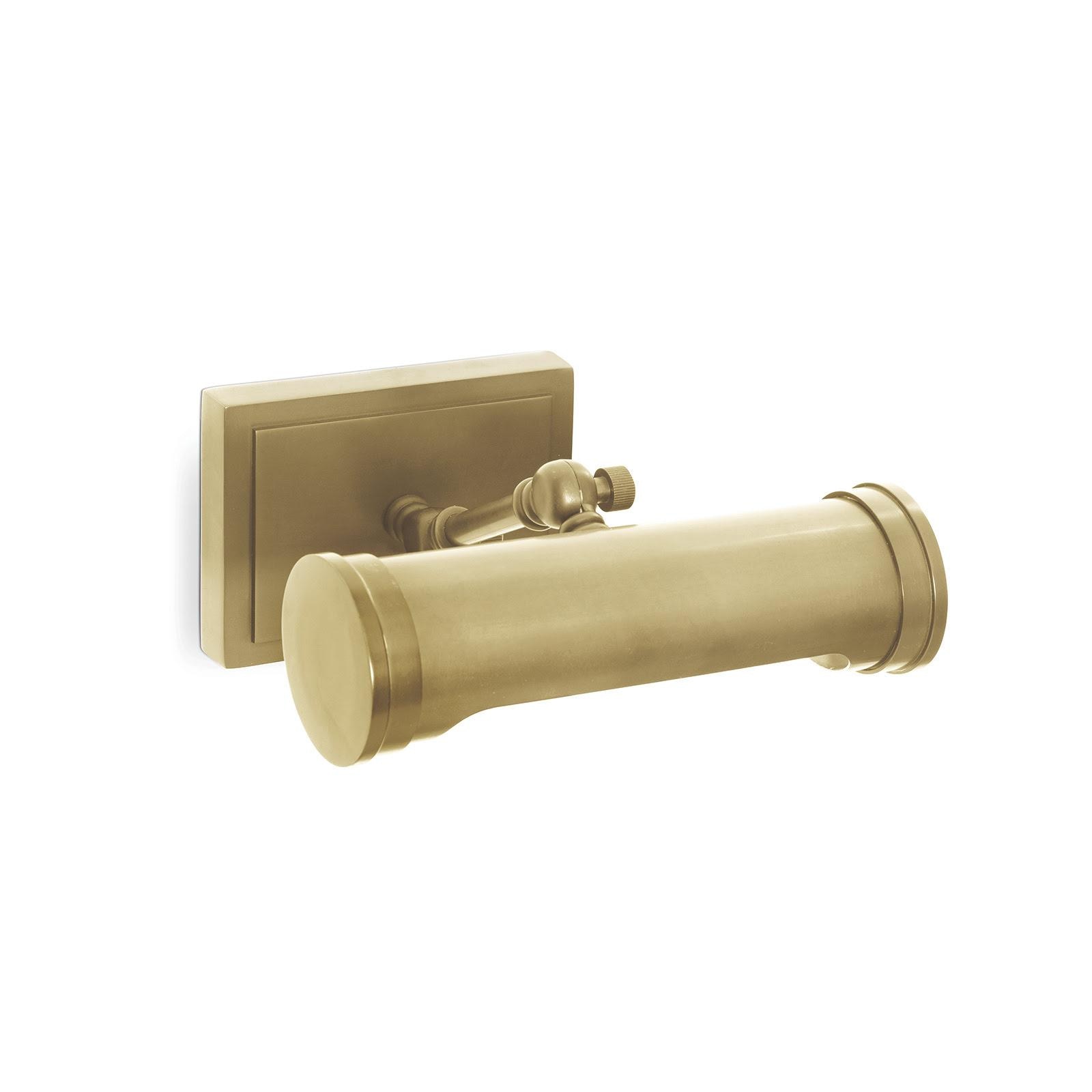 Tate Picture Light Small (Natural Brass) 