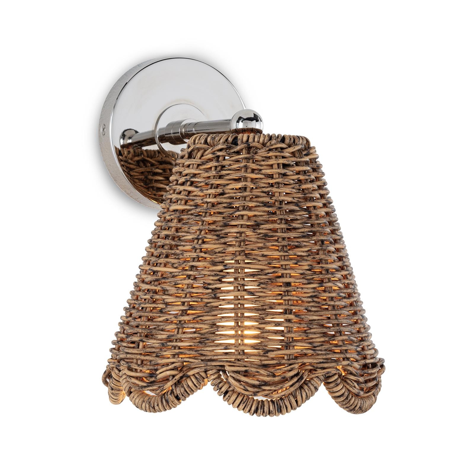  Kismet Hanging Sconce (Polished Nickel) 