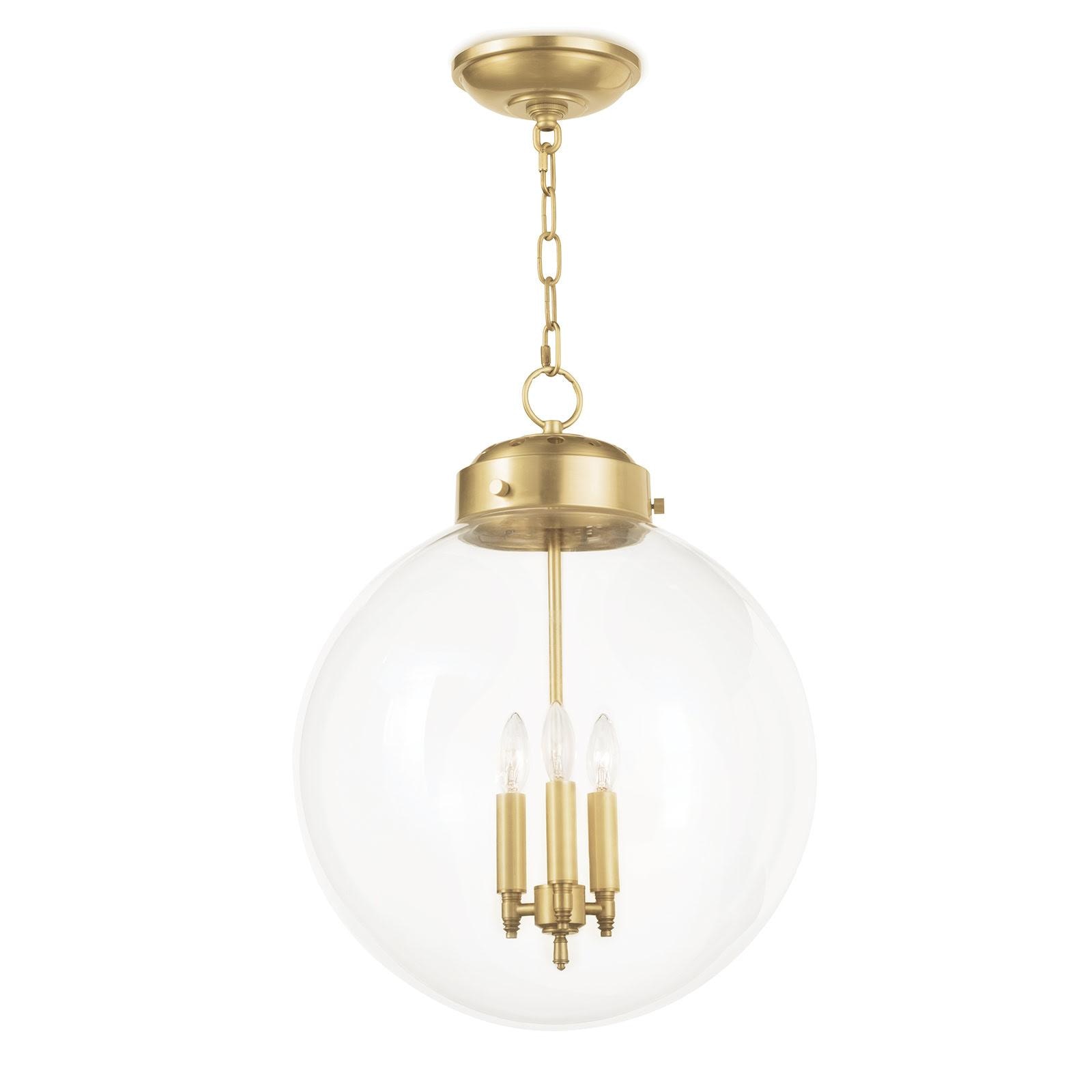  Globe Pendant (Natural Brass) 