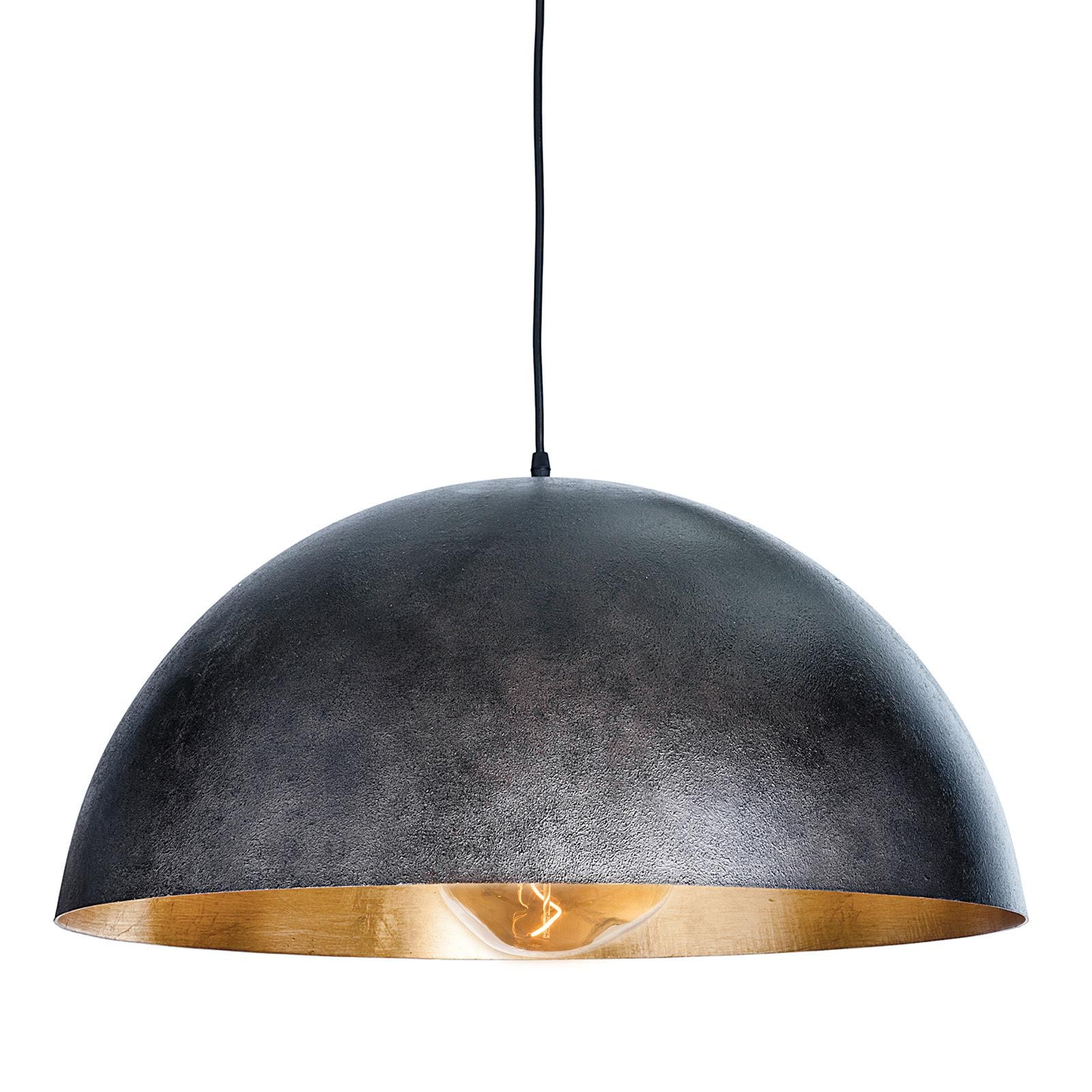  Sigmund Pendant Large (Black and Gold) 