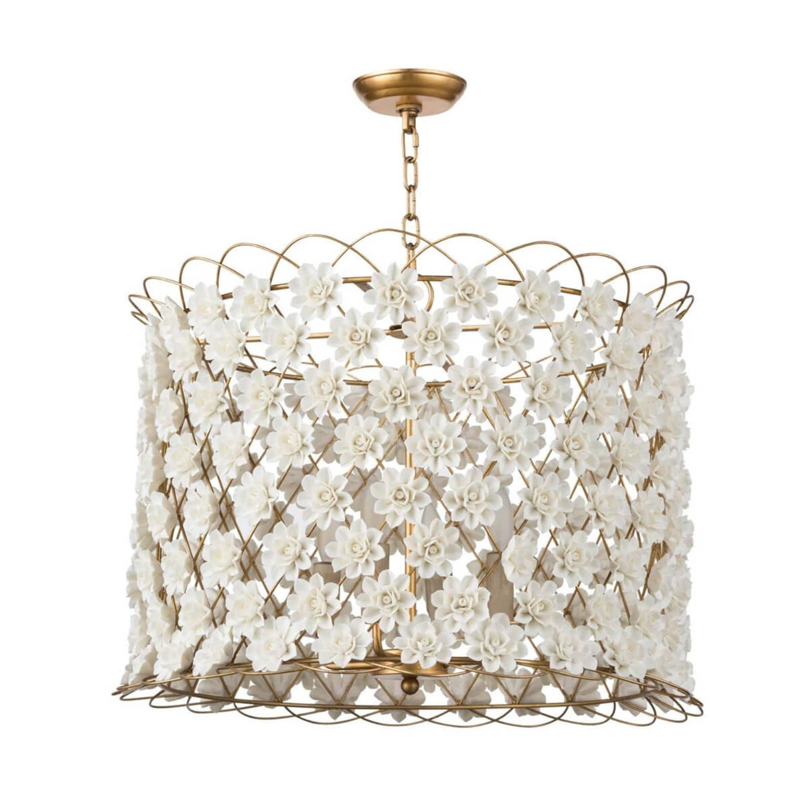  Alice Porcelain Flower Chandelier 