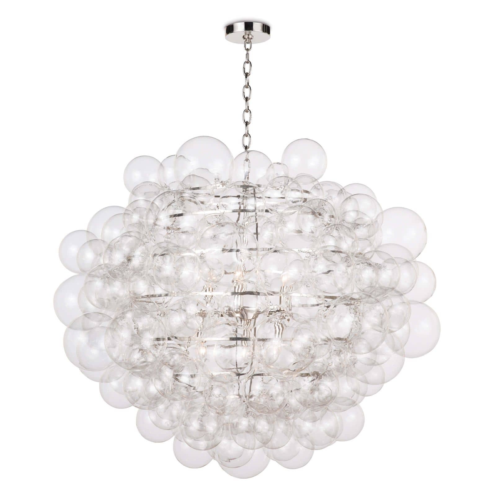 Nimbus Glass Chandelier (Clear) 