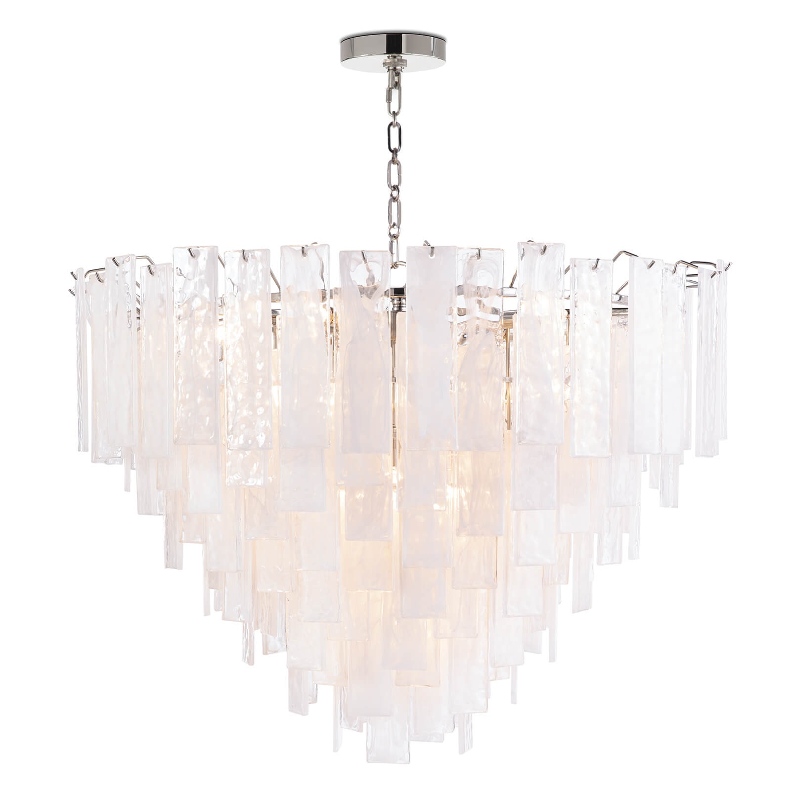  Glacier Chandelier Large (Polished Nickel) 