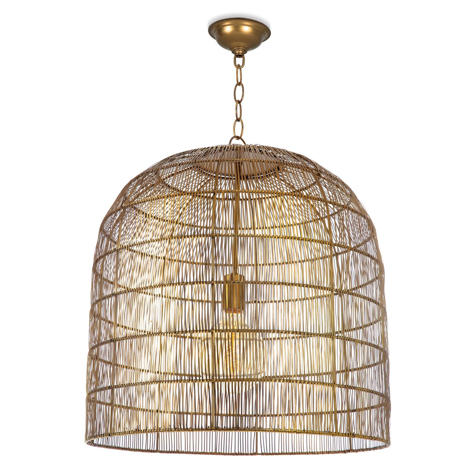  Fresco Metal Pendant (Brass) 