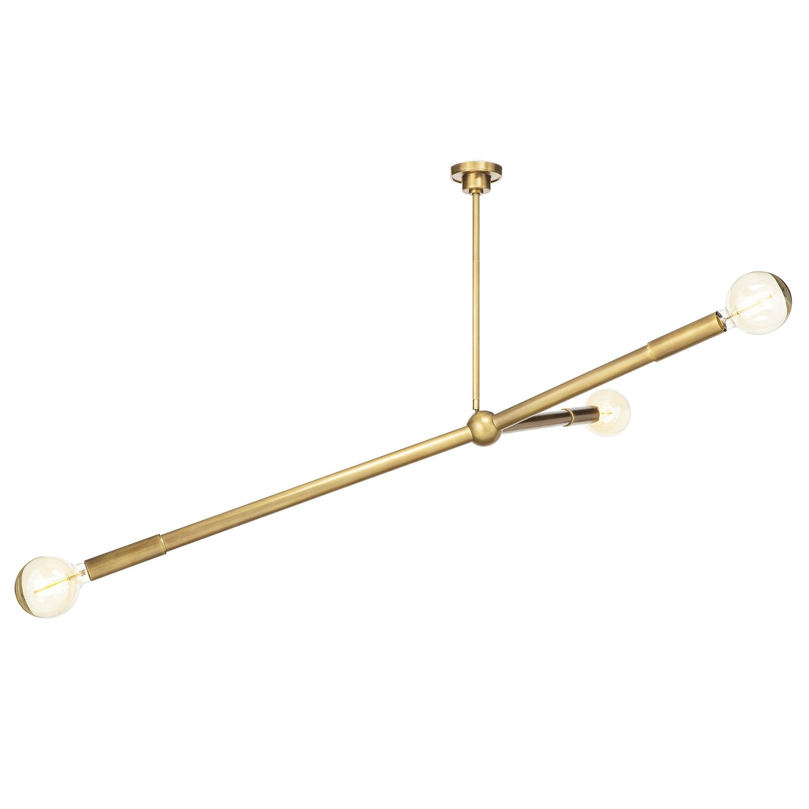  Talon Chandelier (Natural Brass) 