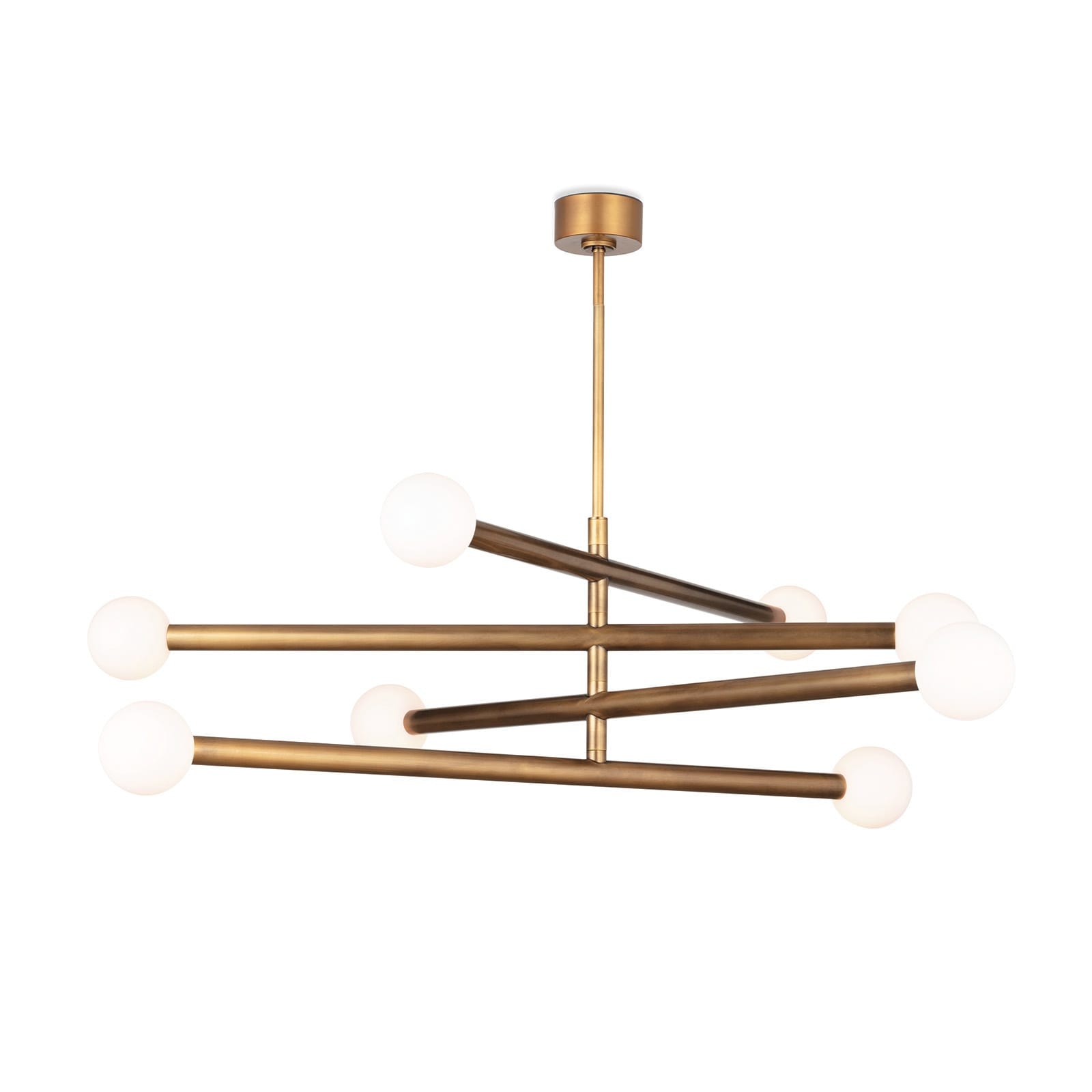  Beaubien Chandelier (Natural Brass) 