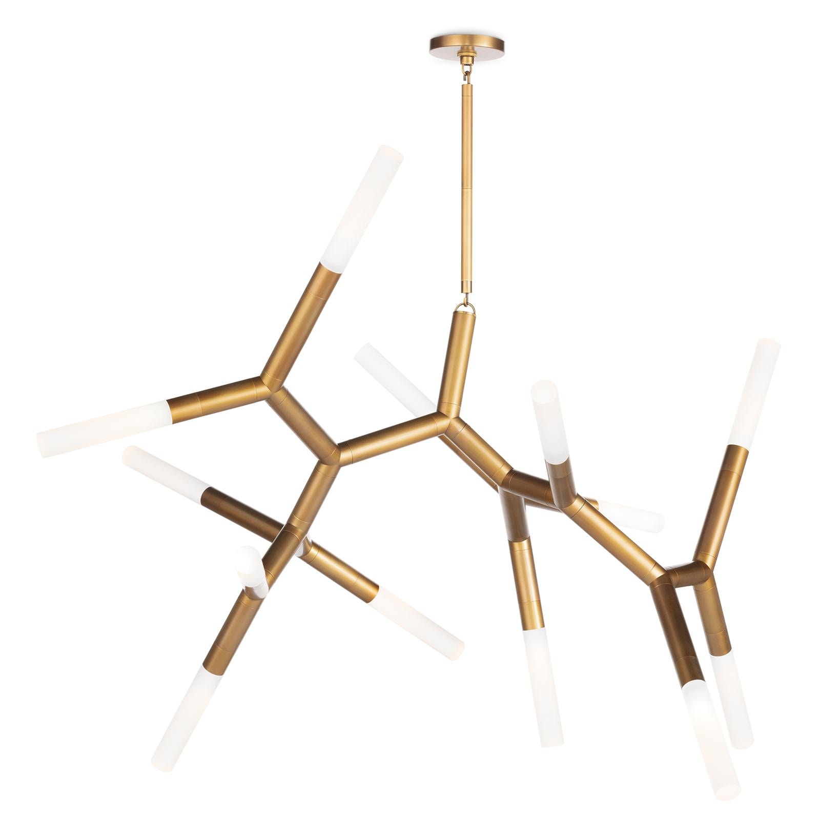  Traveler Chandelier Large (Natural Brass) 