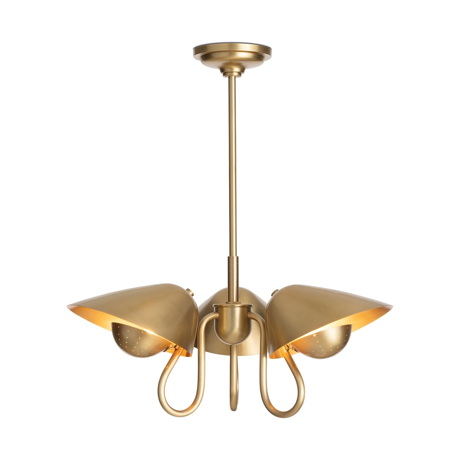  Keaton Pendant (Natural Brass) 