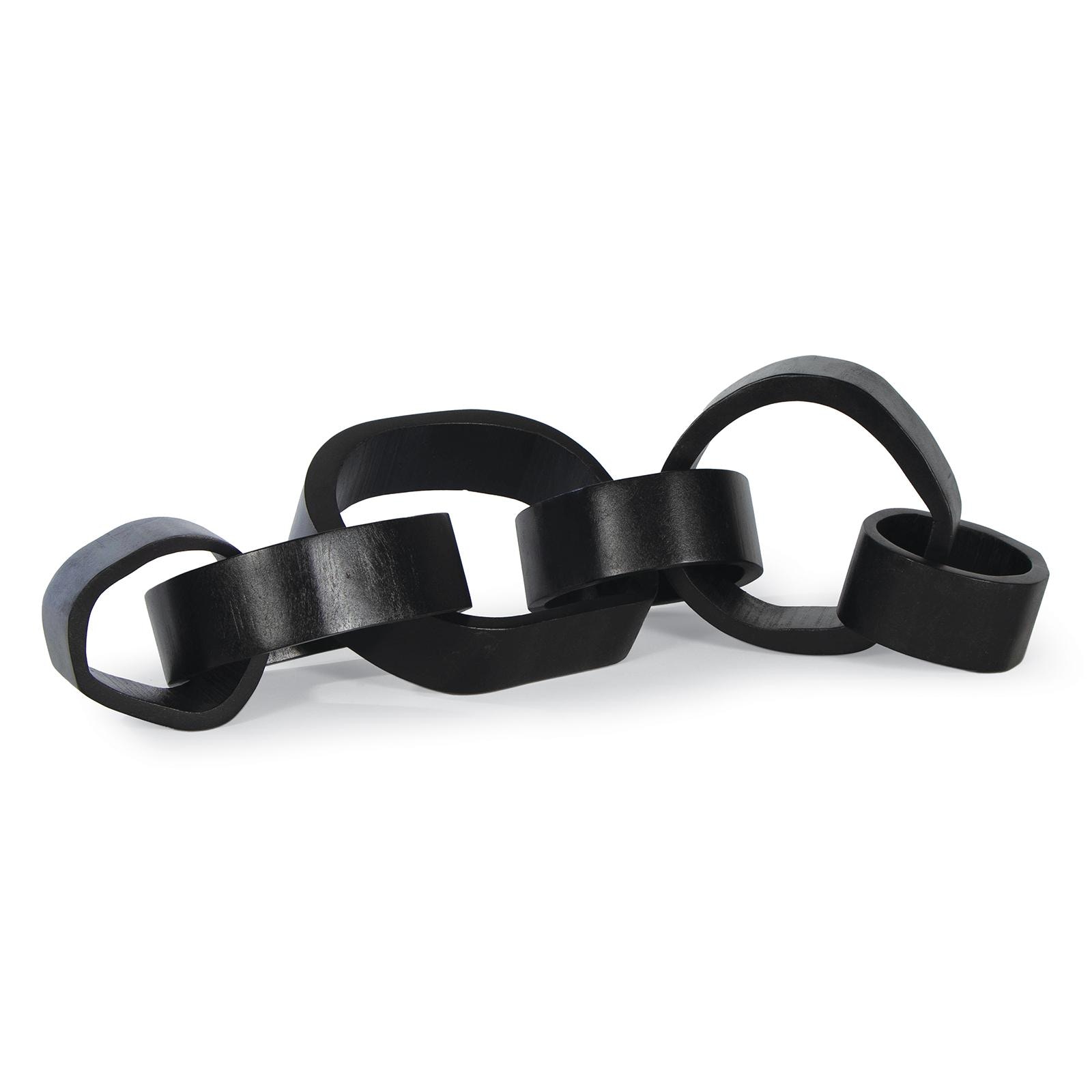  Wooden Links Centerpiece (Black) 