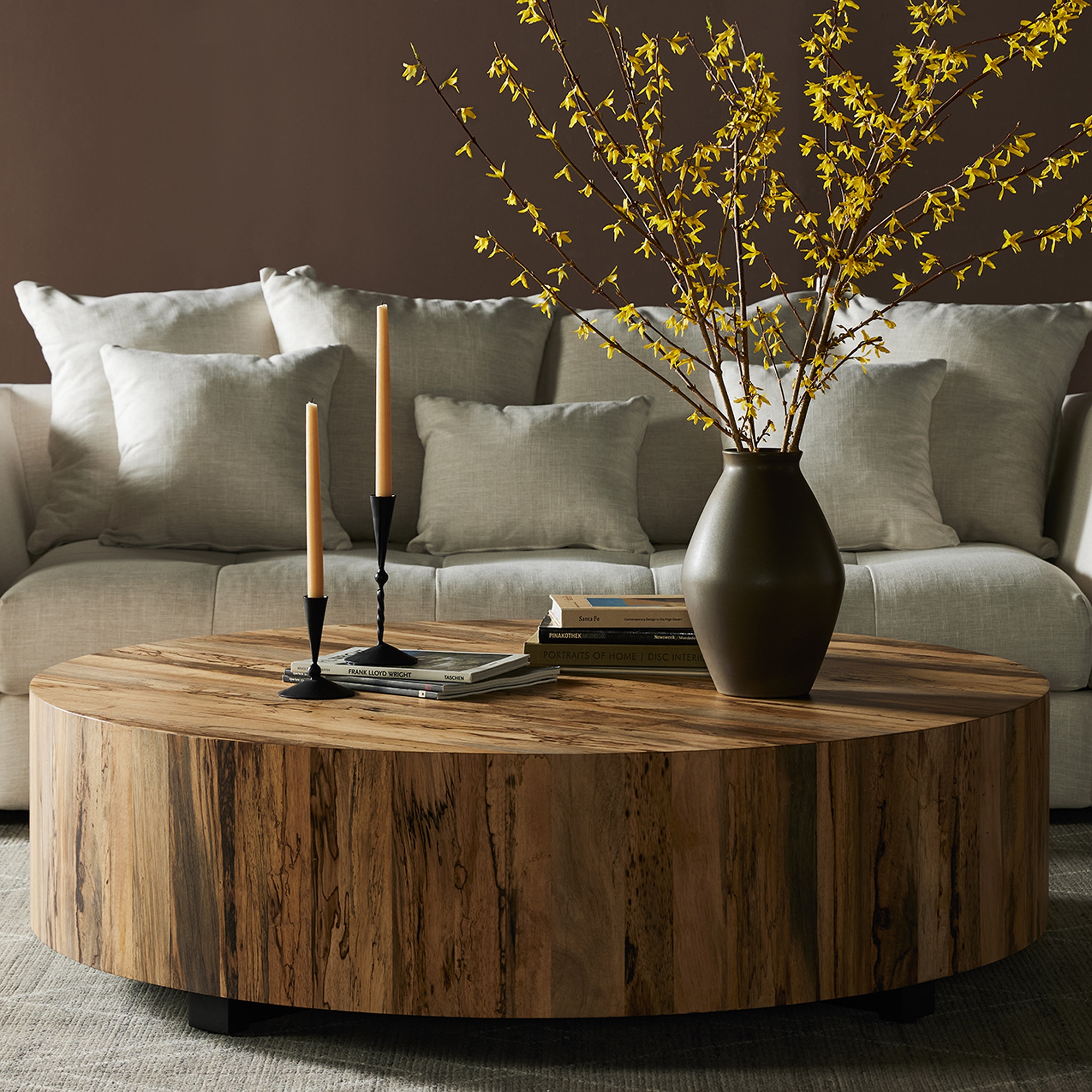 Hudson Large Coffee Table-Spalted Primav