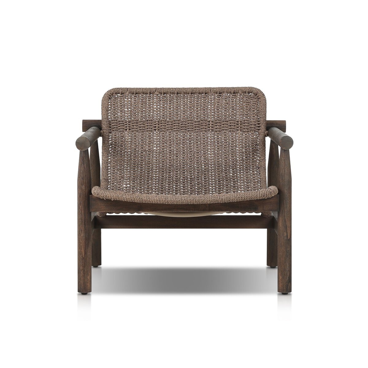 DUME OUTDOOR CHAIR-DARK TEXTURED WOVEN