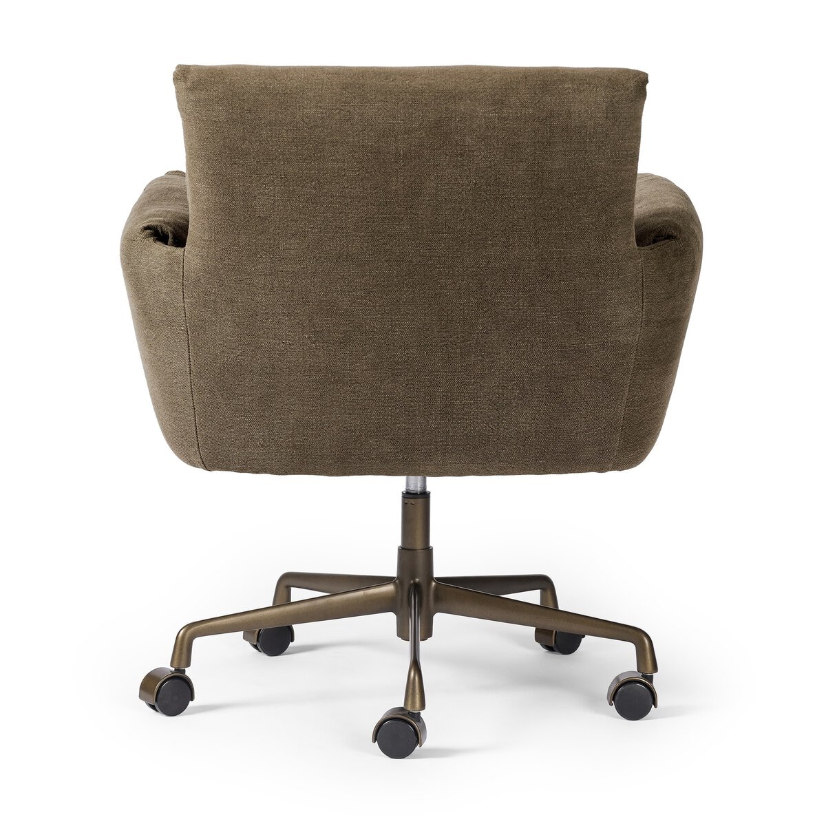 Salerno Desk Chair in Broadway Coffee