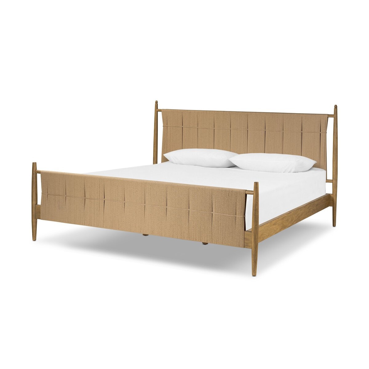 Richard King Bed in Natural Rush