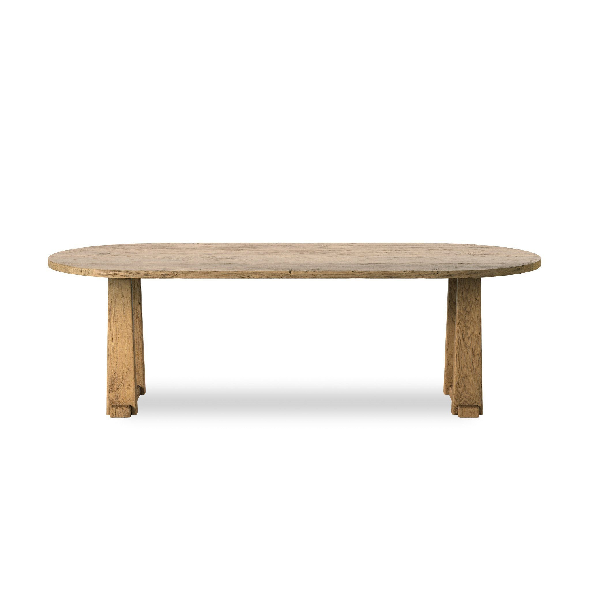  Ayla Dining Table in Worn Oak 