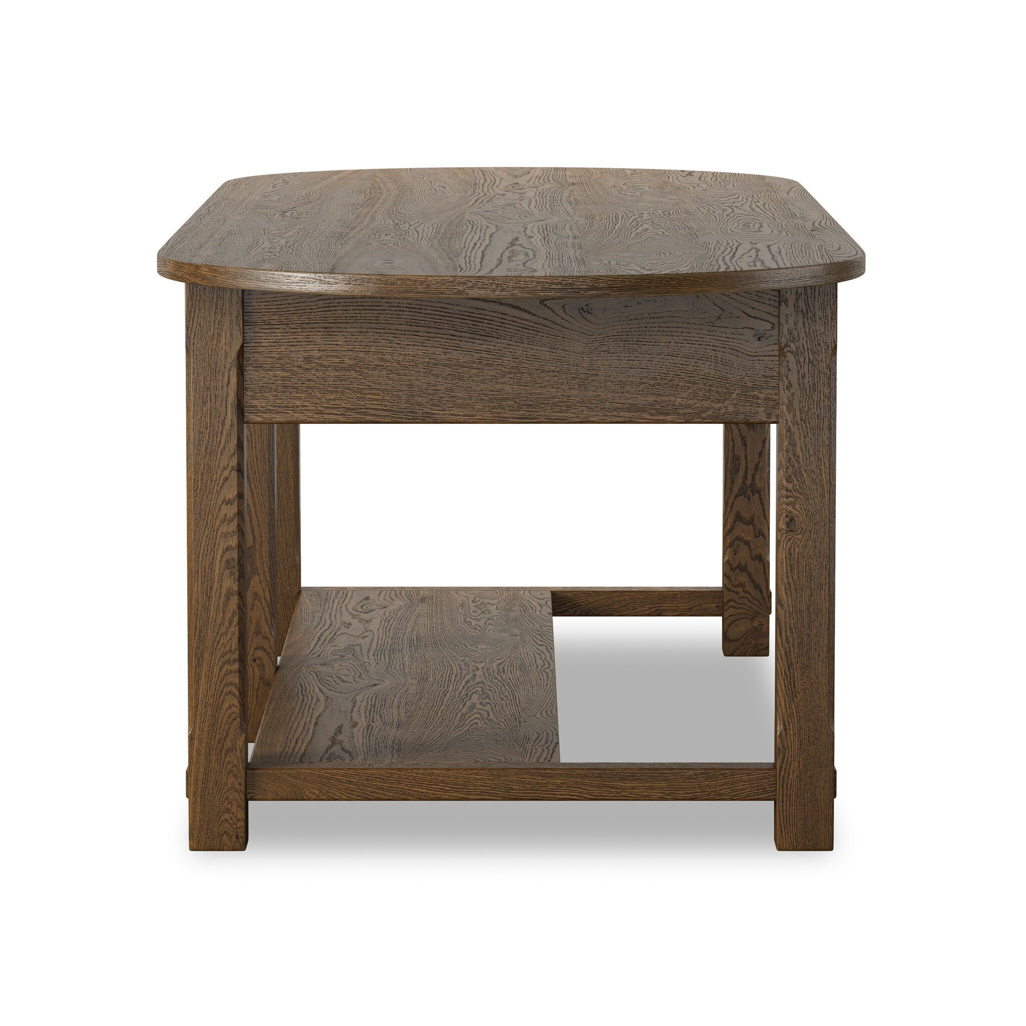 Elise Kitchen Island in Spiced Oak Veneer