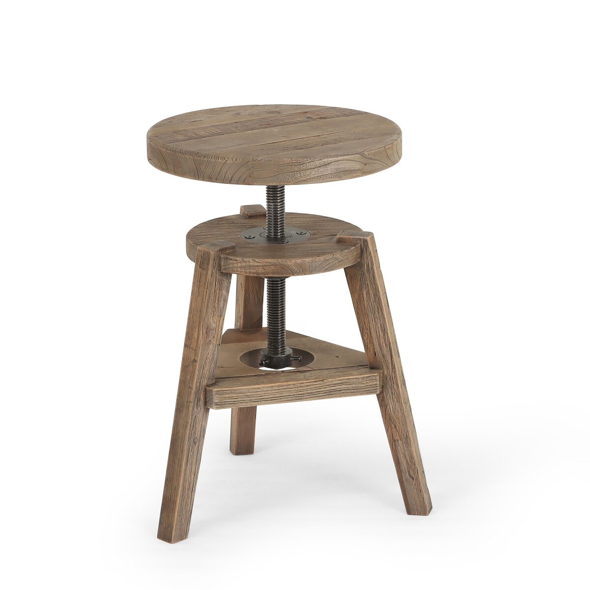  Addy Stool in Bleached Elm 