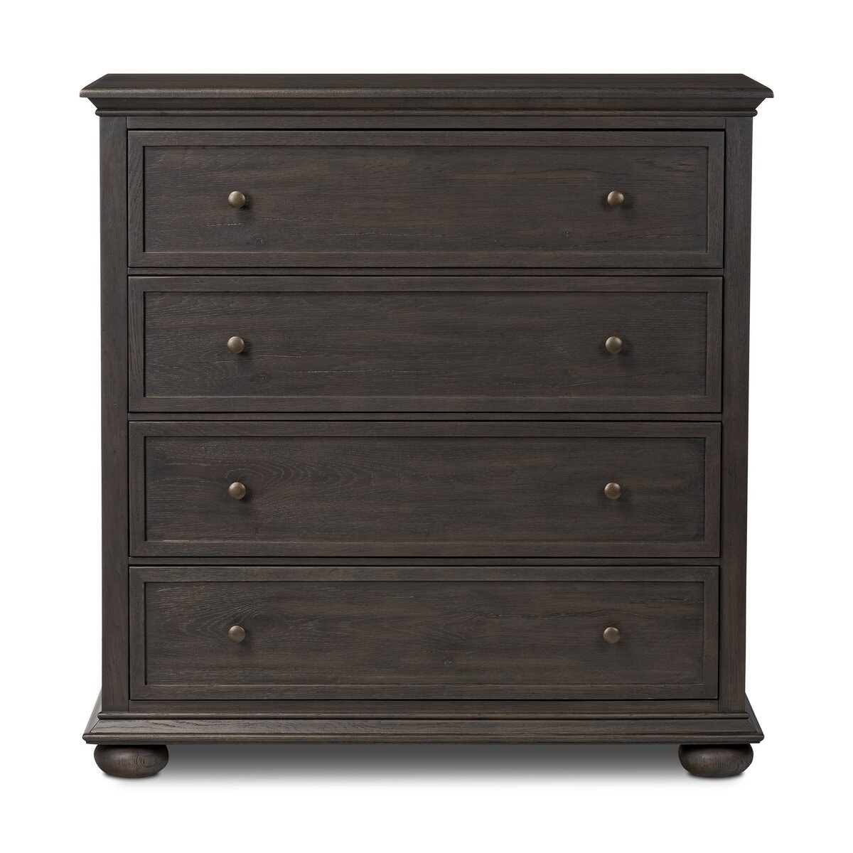  Geoffrey Tall Dresser in Smoked Black Veneer 