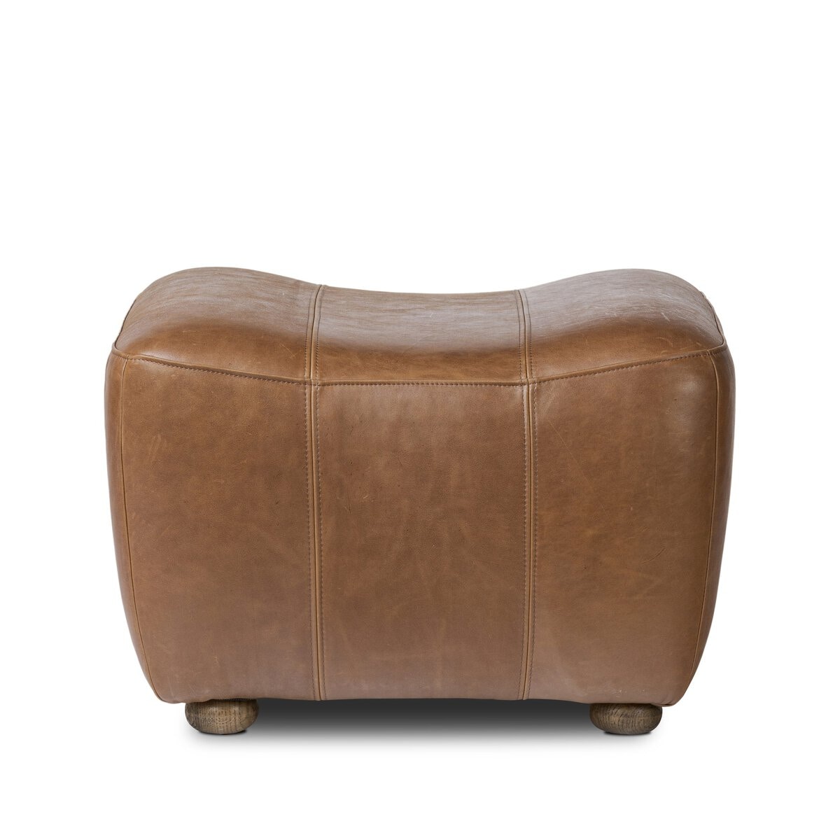  Kylo Ottoman in Dulane Mahogany 