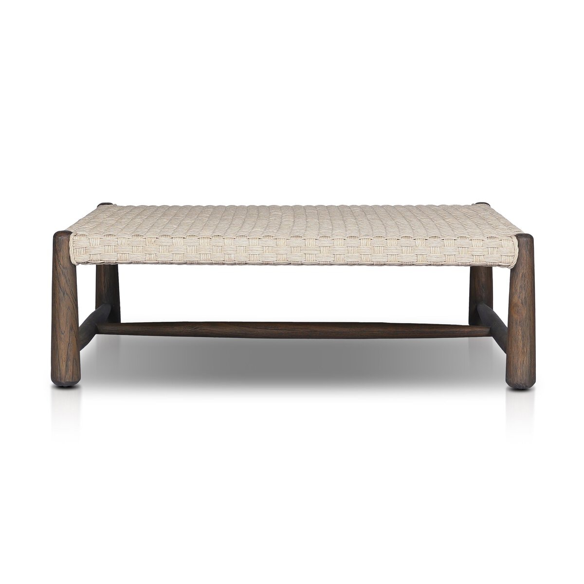  Savio Outdoor Coffee Table in Vintage White 