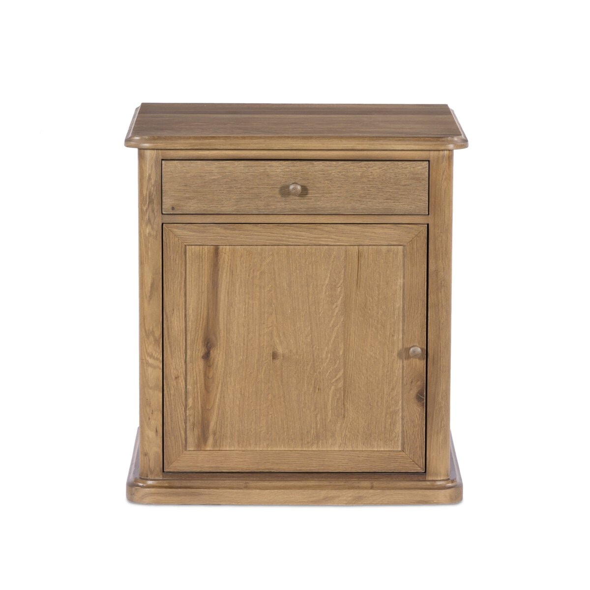  Poppy Left Nightstand in Saddle Brown 