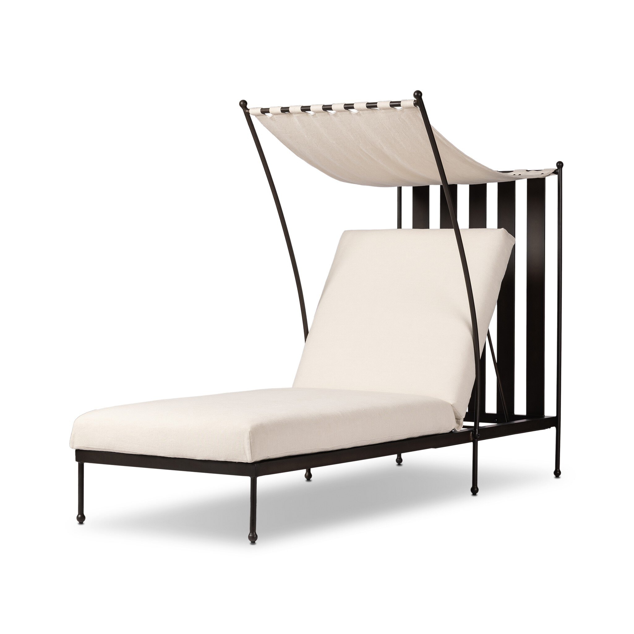  Tally Adjustable Outdoor Chaise-Bombay Flax 