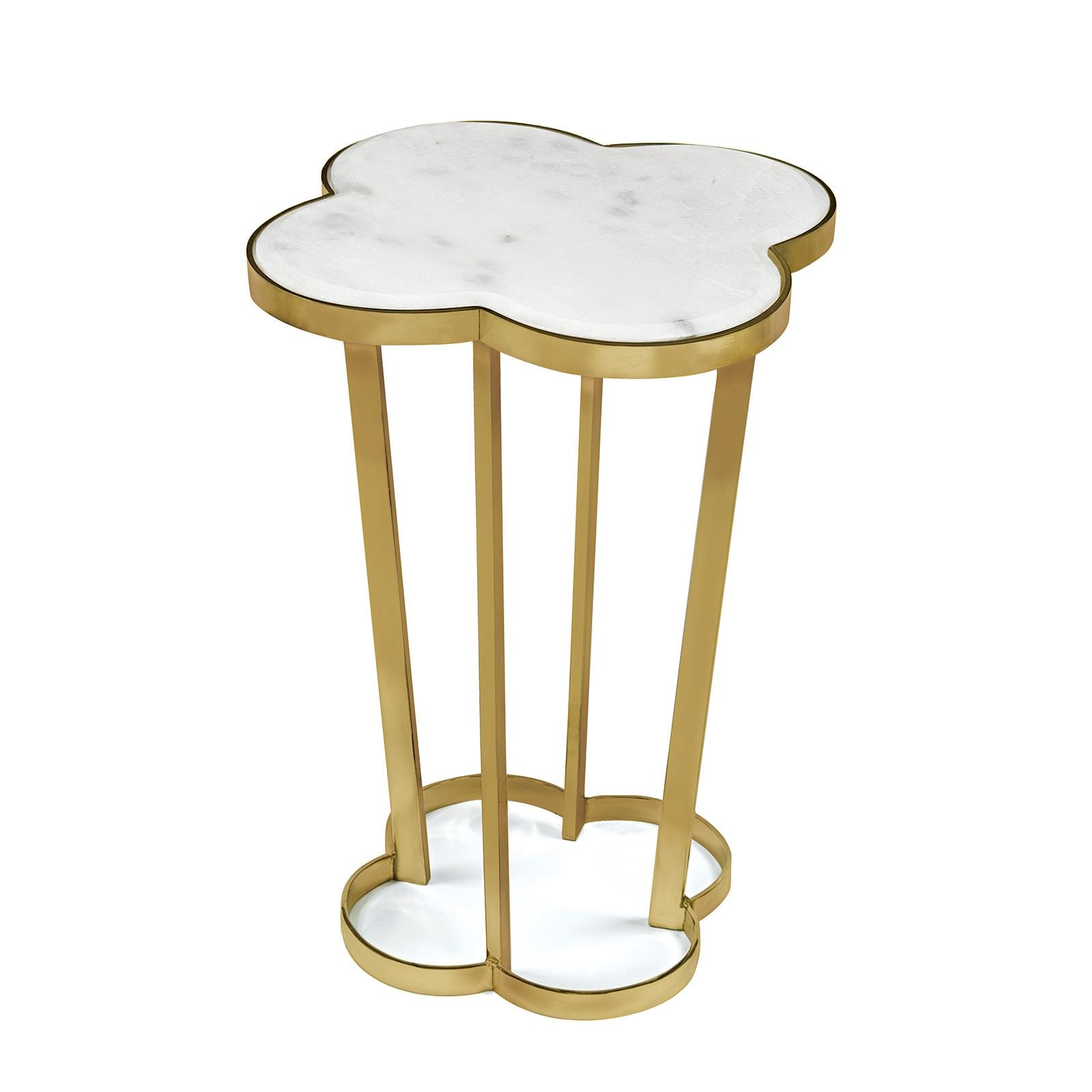  Clover Table (Natural Brass) 